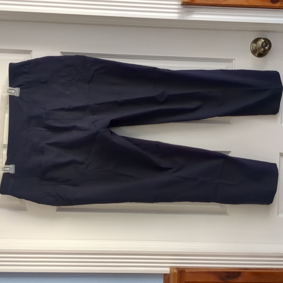 Ponte pants, navy, Ruby Rd, ankle length, size 16, gently used - Picture 2 of 7
